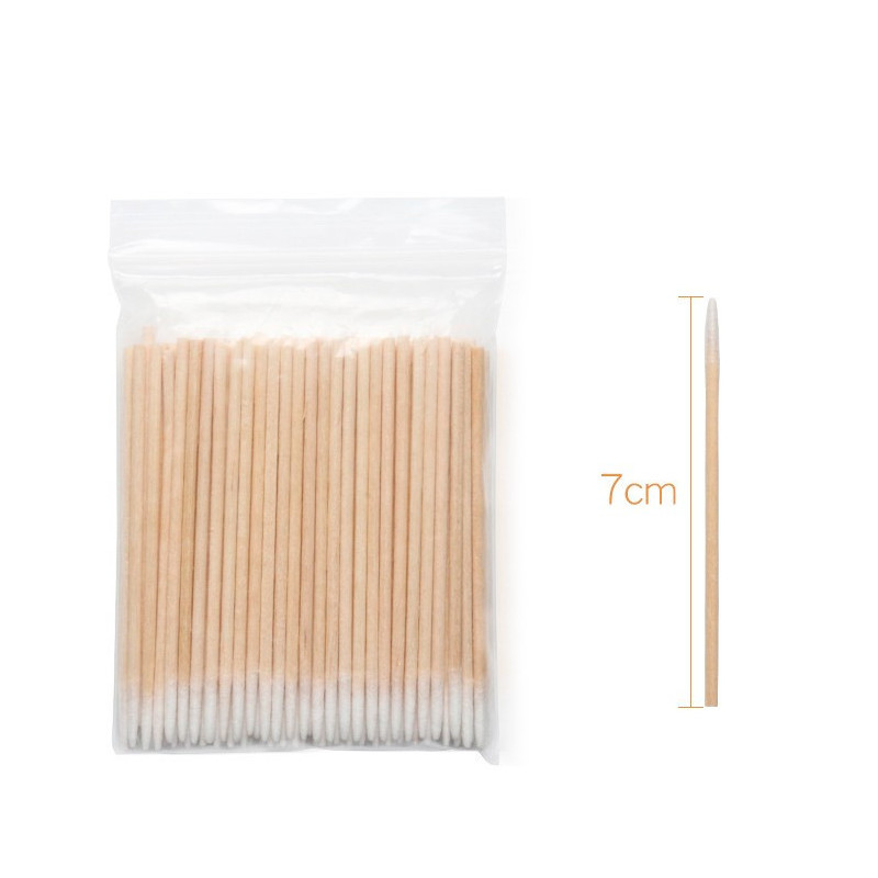 Wooden Microbrushes, 100 pcs