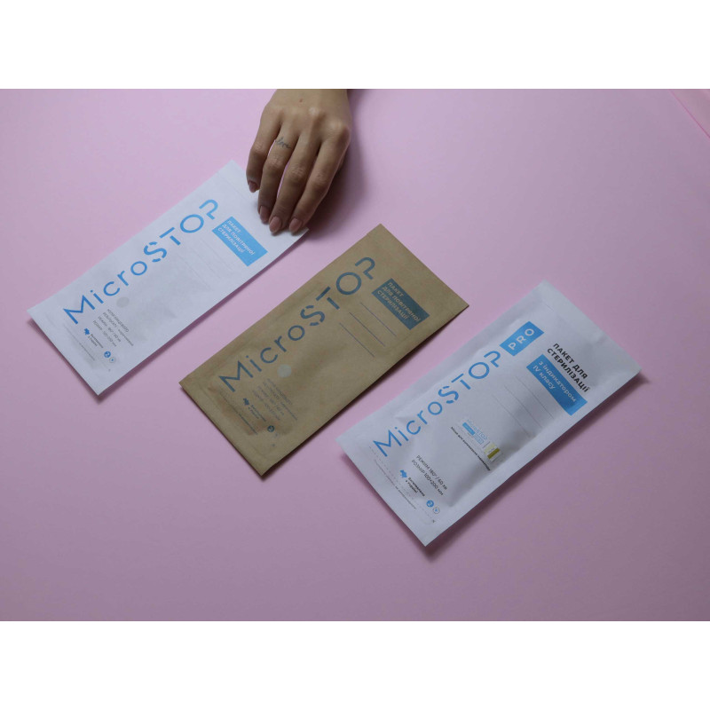 Kraftpakendid, 100x200, 100 tk, MicroSTOP (Steriliseerimise kotid)