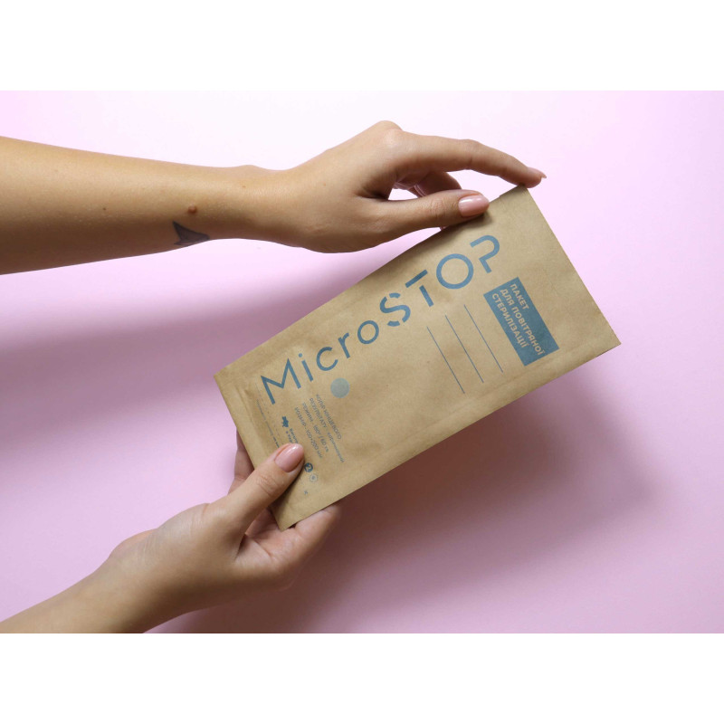 Kraftpakendid, 100x200, 100 tk, MicroSTOP (Steriliseerimise kotid)