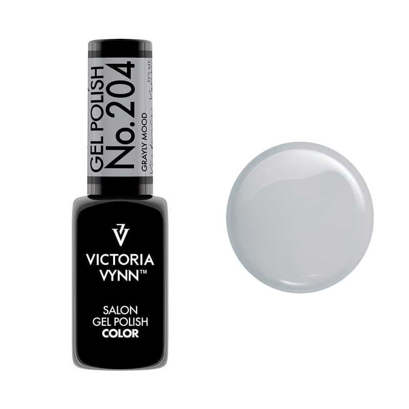VICTORIA VYNN Gel Polish Color No. 204 Grayly Mood - 8 ml