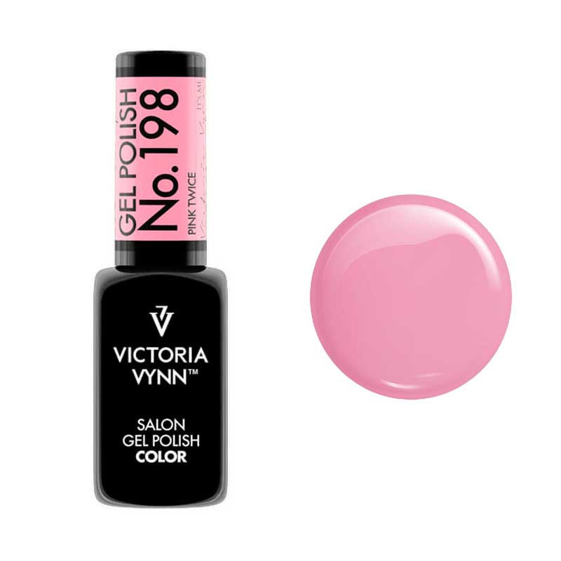VICTORIA VYNN Gel Polish Color No. 198 Pink Twice - 8 ml