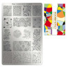 Tembeldamise plaat Moyra - Colourbook - 48