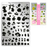 Stamping plate Moyra - Shadowplay - 116