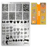 Tembeldamise plaat Moyra - Skins - 131