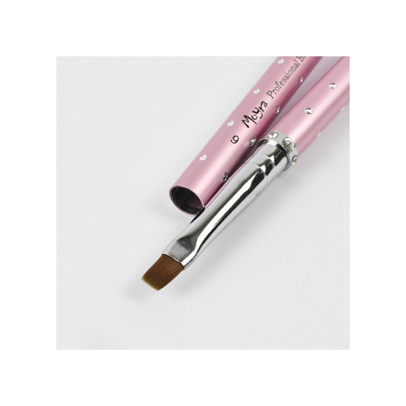 Moyra Gel Straight Brush, suurus 6