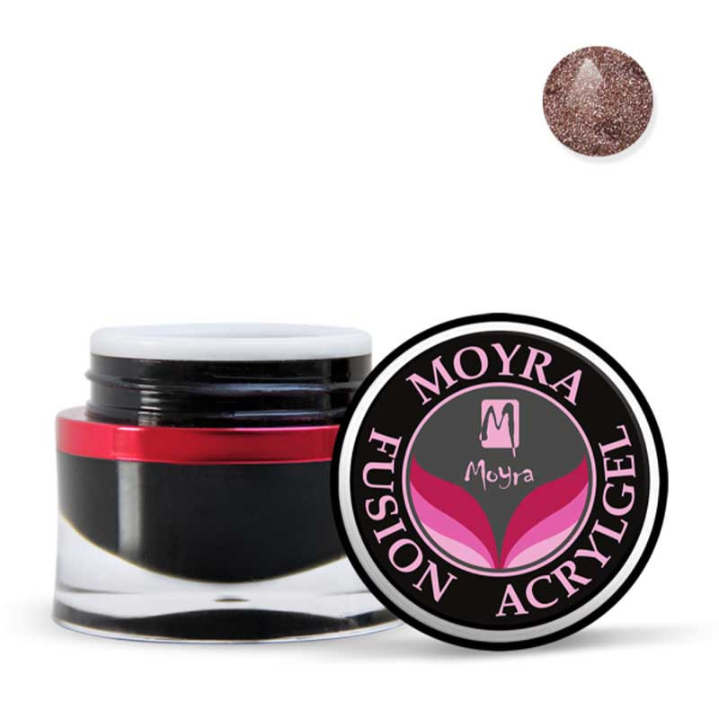 Акригель Moyra Fusion Colour No. 106 Rosegold Glittery Shine - 15 g