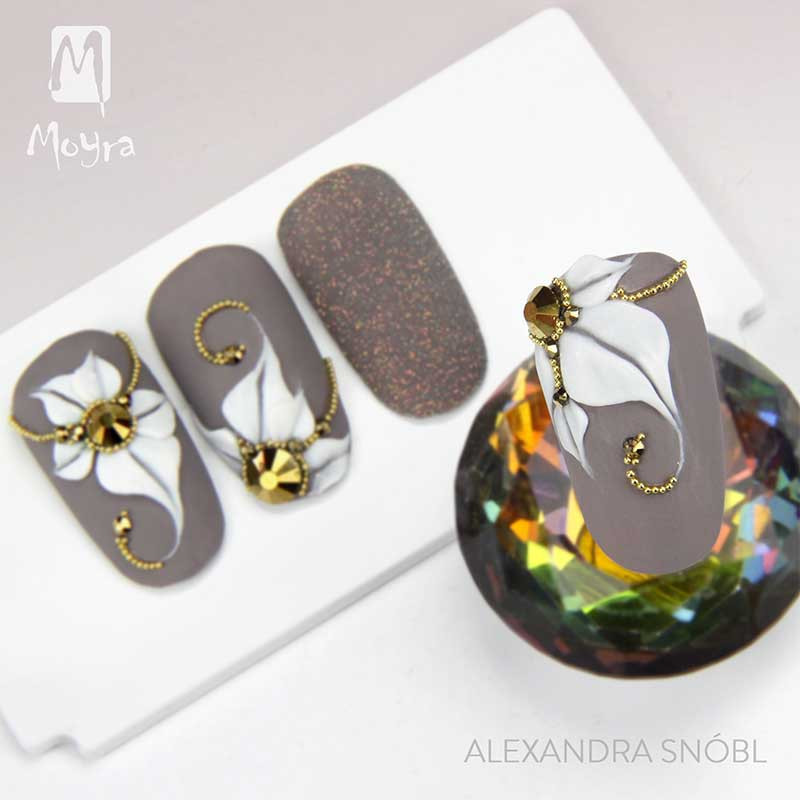 Moyra PlastiLine No. 07 Green colored gel - 5 g