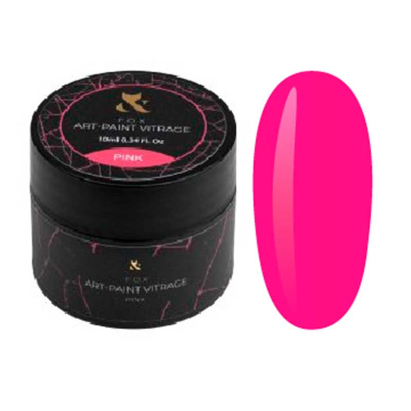 Gel paint - Art-Paint Vitrage F.O.X, Pink - 10 ml
