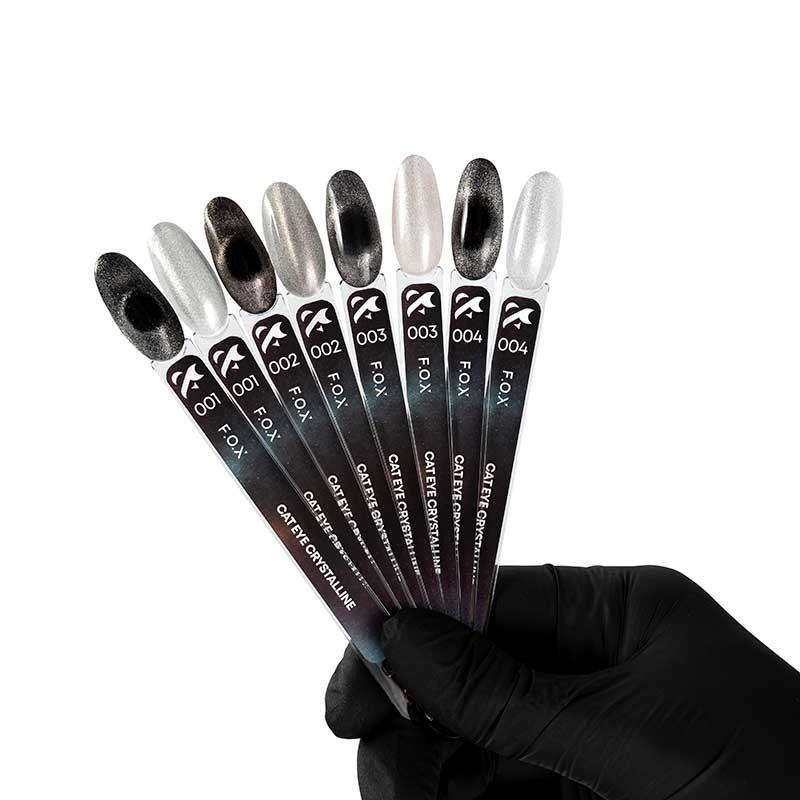 Color gel polish - Cat Eye Crystalline F.O.X 004 - 7 ml