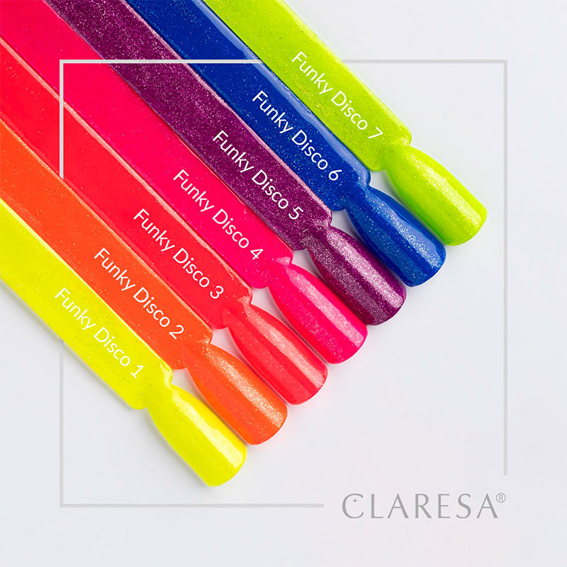 Цветной гель-лак Claresa Funky Disco 5 - 5г