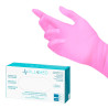 Nitriil kindad All4med roosa S - 100 tk