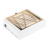 Dust collector white with gold MOMO J-23
