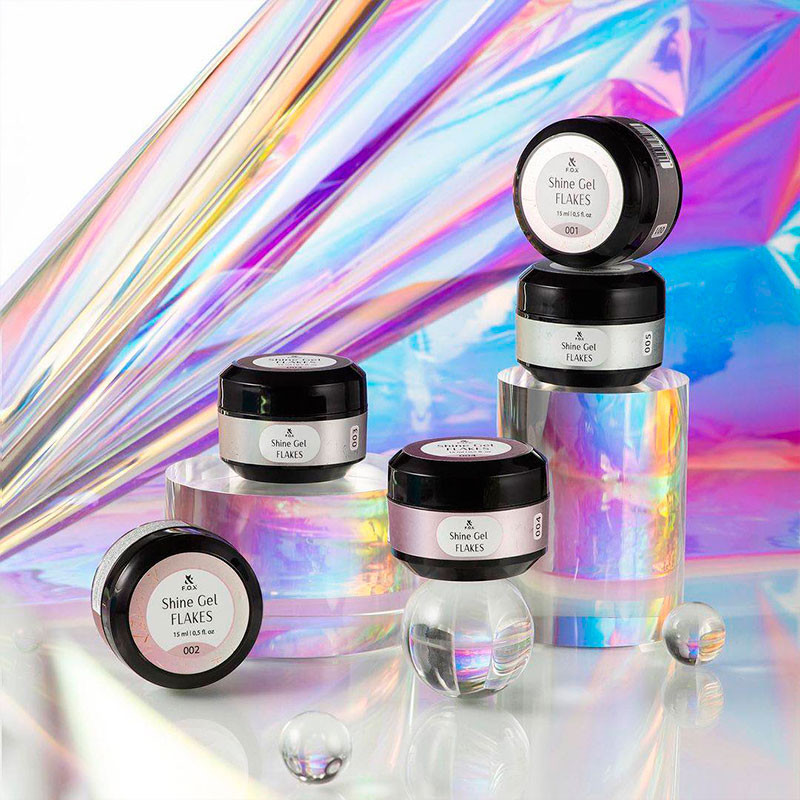 Shine Gel Flakes 002 F.O.X - 15 ml