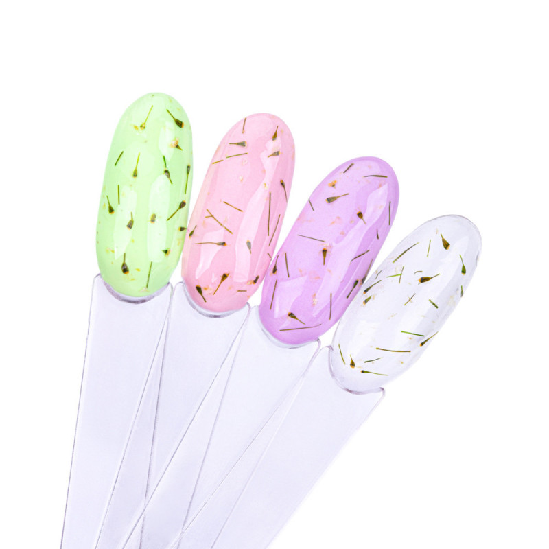 Гель - лак с сухоцветами Molly Nails Flowers Nails Hema/di-Hema free - 8g, Nr 151