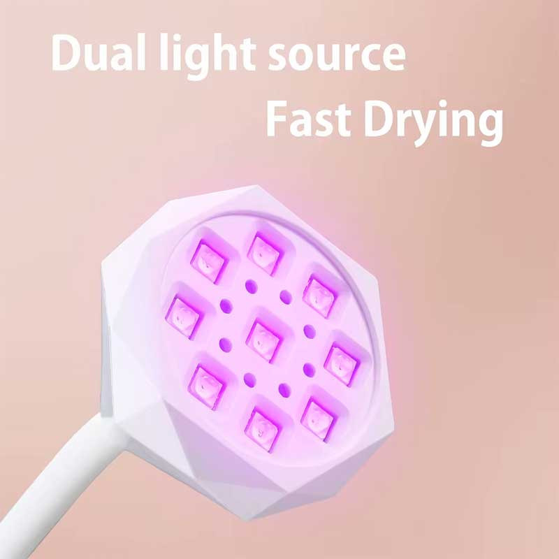 Väike küünelamp Led Nails Lamp 27W Nail Dryer UV Lamp 360°
