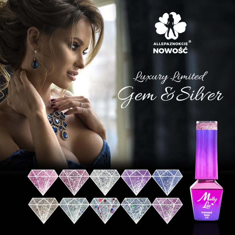 Molly Lac Luxury Limited Gem & Silver Be Magical 5 ml nro 159