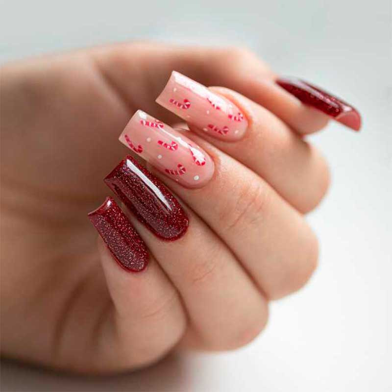 MollyLac Duo vilkkuvat valot Deep Desire 8 ml Nr 605