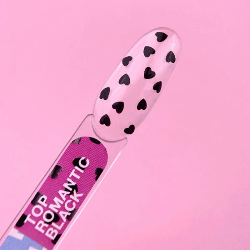 Päällyslakka Lunamoon Top Romantic Black - 13ml