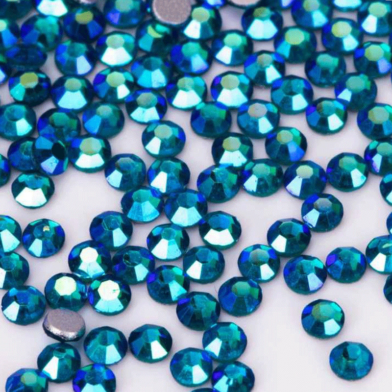 Crystals, Blue Zircon ab, ss5, 1440 pcs