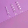 Pealmised tipid-vormid - DNKa Top Nail Forms Long Square - 120 tk