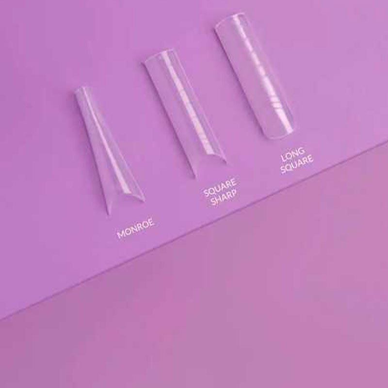 Pealmised tipid-vormid - DNKa Top Nail Forms Square Sharp - 120 tk