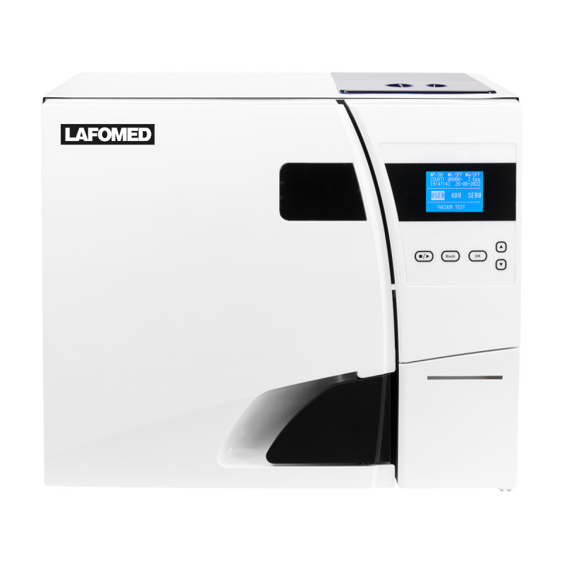 Lafomed autoclave premium line lfss23aa lcd with 23l class b medical printer