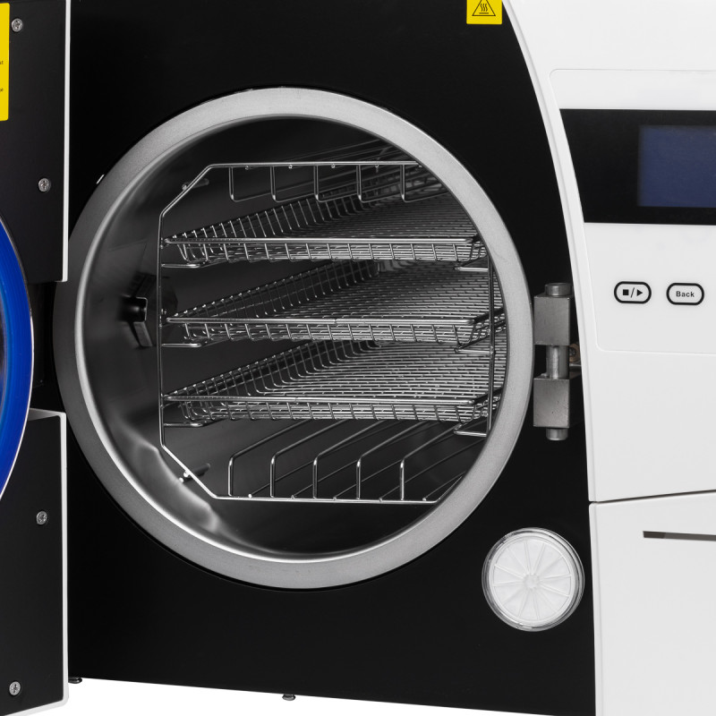 Lafomed autoclave premium line lfss23aa lcd with 23l class b medical printer
