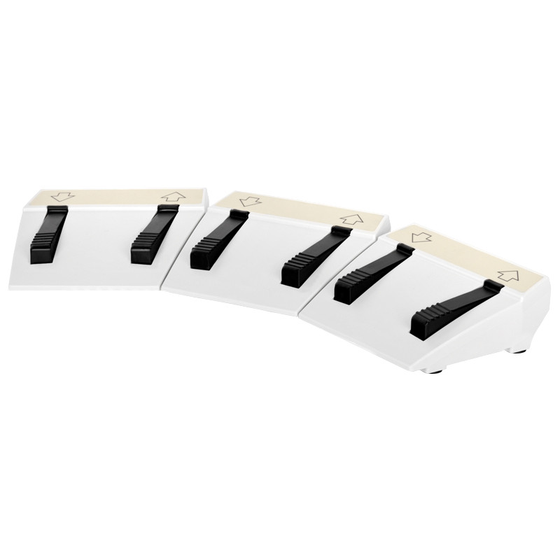 Foot drive for the Azzurro cosmetic chair, 3 arc motors