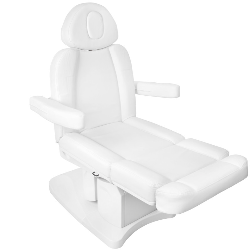 Electric cosmetic chair azzurro 708a 4 strong. white heated