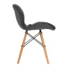 4Rico Cosmetic chair QS-186 gray velvet