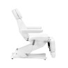 Electric cosmetic chair SILLON CLASSIC 2 motors pedi white