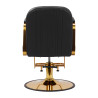 Gabbiano Acri hairdressing chair gold – black