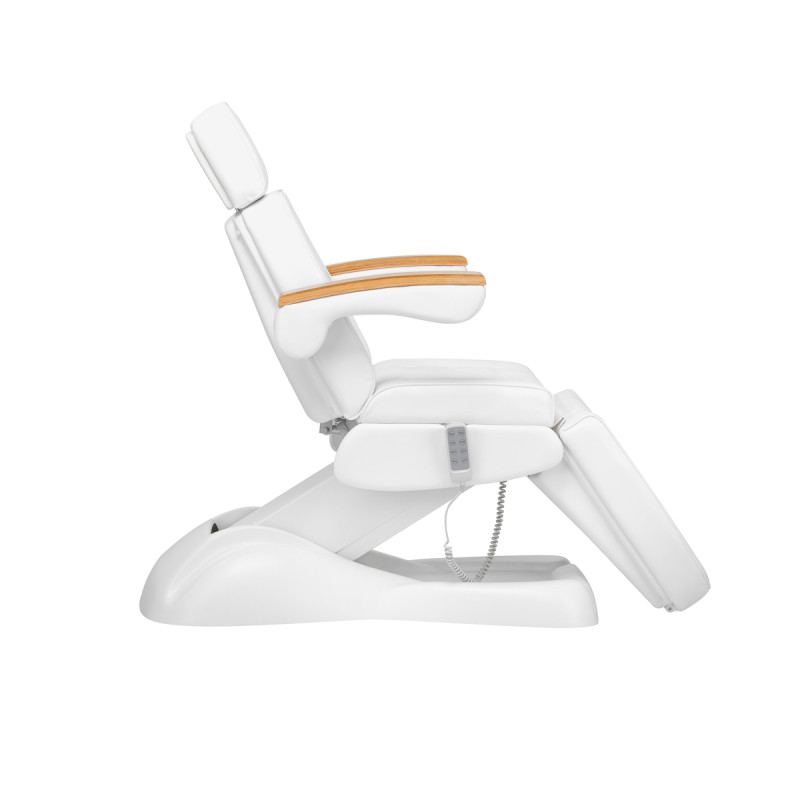 Lux 4M D white electr. cosmetic chair with cradle