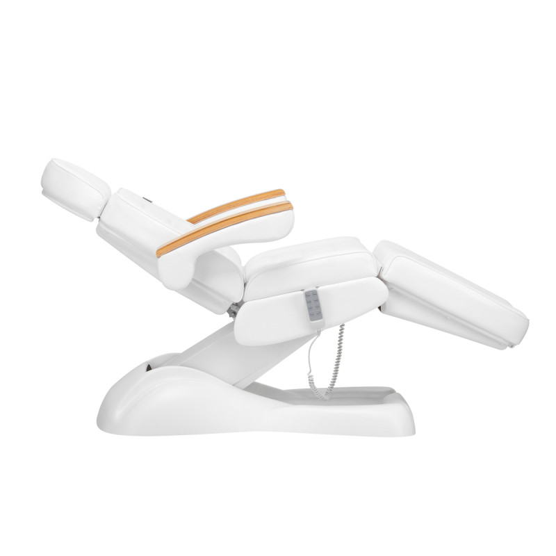 Lux 4M D white electr. cosmetic chair with cradle