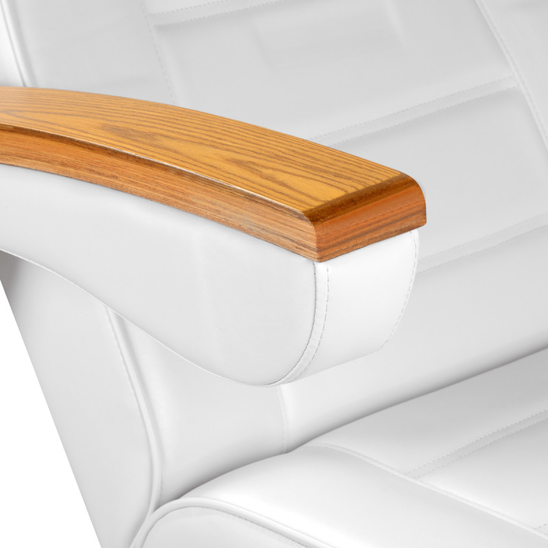 Lux 4M D white electr. cosmetic chair with cradle