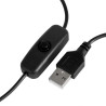 Gel Drying Lamp Glow UV Snake, Black