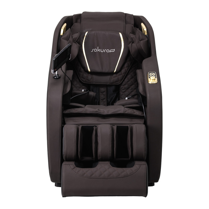 Sakura massage chair 306A wooden leather