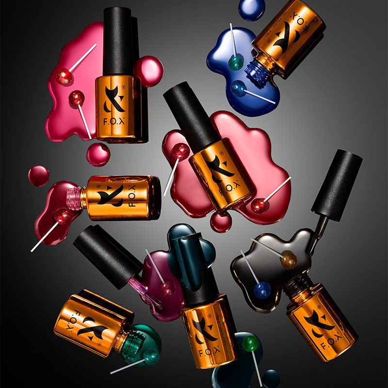 Color gel polish Lollipop Blueberry 006 F.O.X - 7 ml