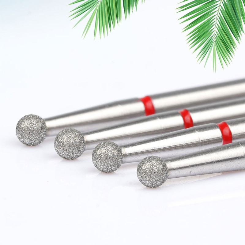 Timantti Terä - Pyöreä - Orange Beauty Tools - Punainen - 3.0 mm