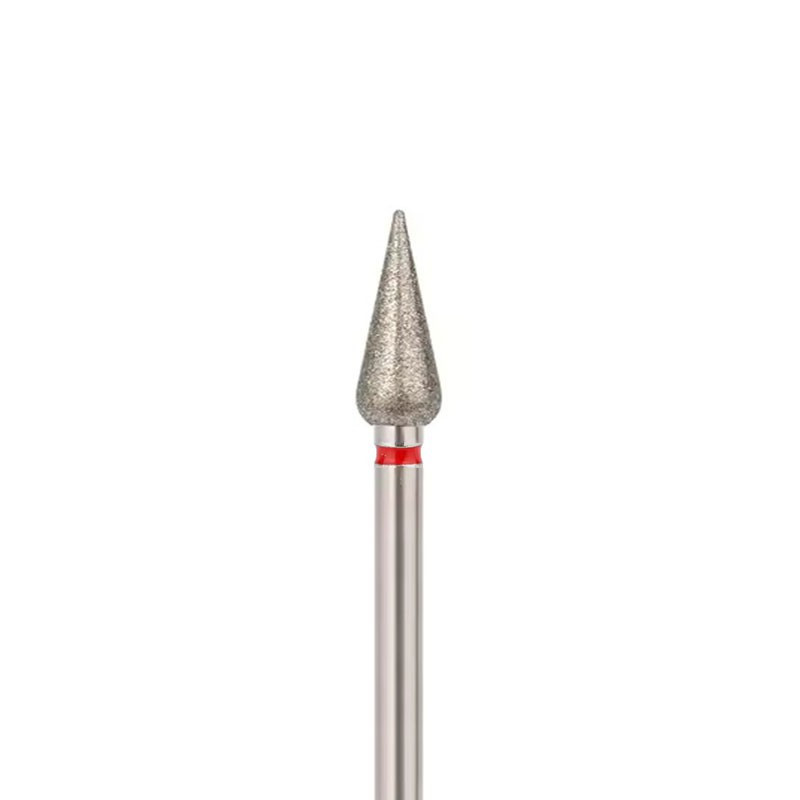 Timantti Terä - Kartio - Orange Beauty Tools - Punainen - 4.0*9.0 mm