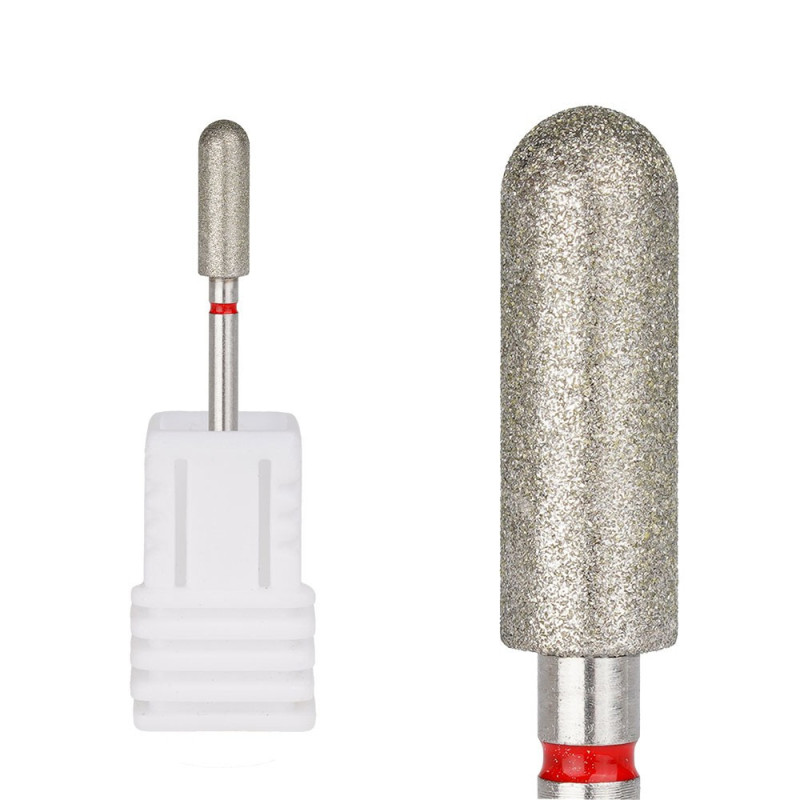 Timantti Terä - Sylinteri - Orange Beauty Tools - Punainen - 3.0 mm