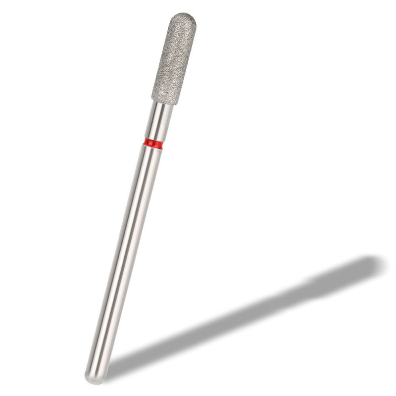 Timantti Terä - Sylinteri - Orange Beauty Tools - Punainen - 3.0 mm