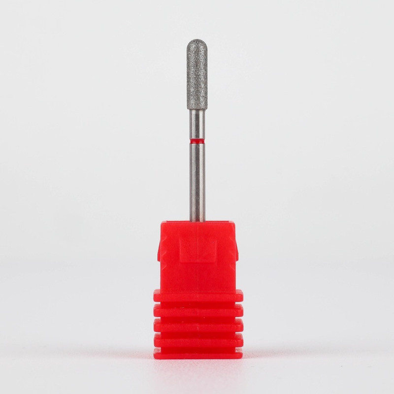 Timantti Terä - Sylinteri - Orange Beauty Tools - Punainen - 3.0 mm