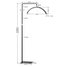 Eyelash treatment lamp MOMO MX6 black