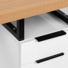 Cosmetic desk MOMO L02 with dust absorber