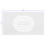 Cosmetic desk MOMO L03 with dust absorber