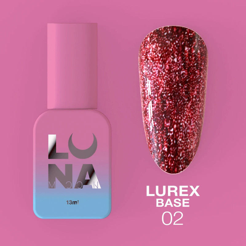 Камуфлирующая база Lunamoon Lurex Base Nr 2 - 13ml