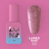 Kamuflaaž aluslakk Lunamoon Lurex Base Nr 3 - 13ml