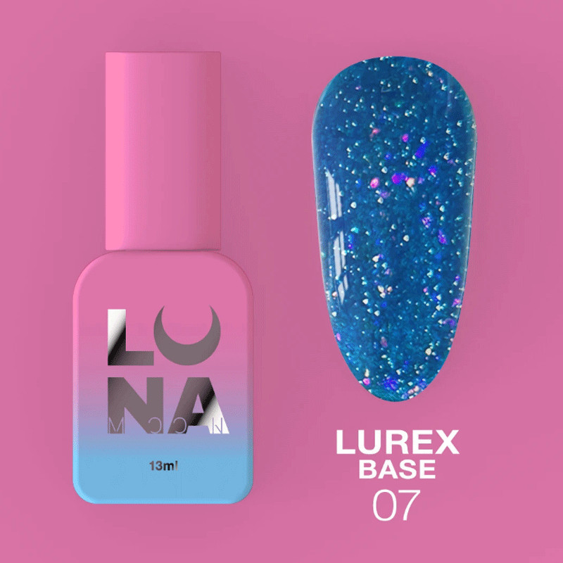 Камуфлирующая база Lunamoon Lurex Base Nr 7 - 13ml