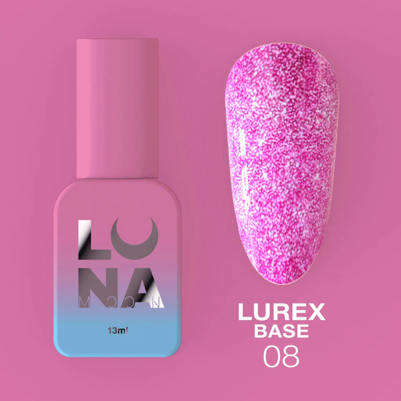 Камуфлирующая база Lunamoon Lurex Base Nr 8 - 13ml